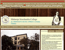 Tablet Screenshot of msccollege.org